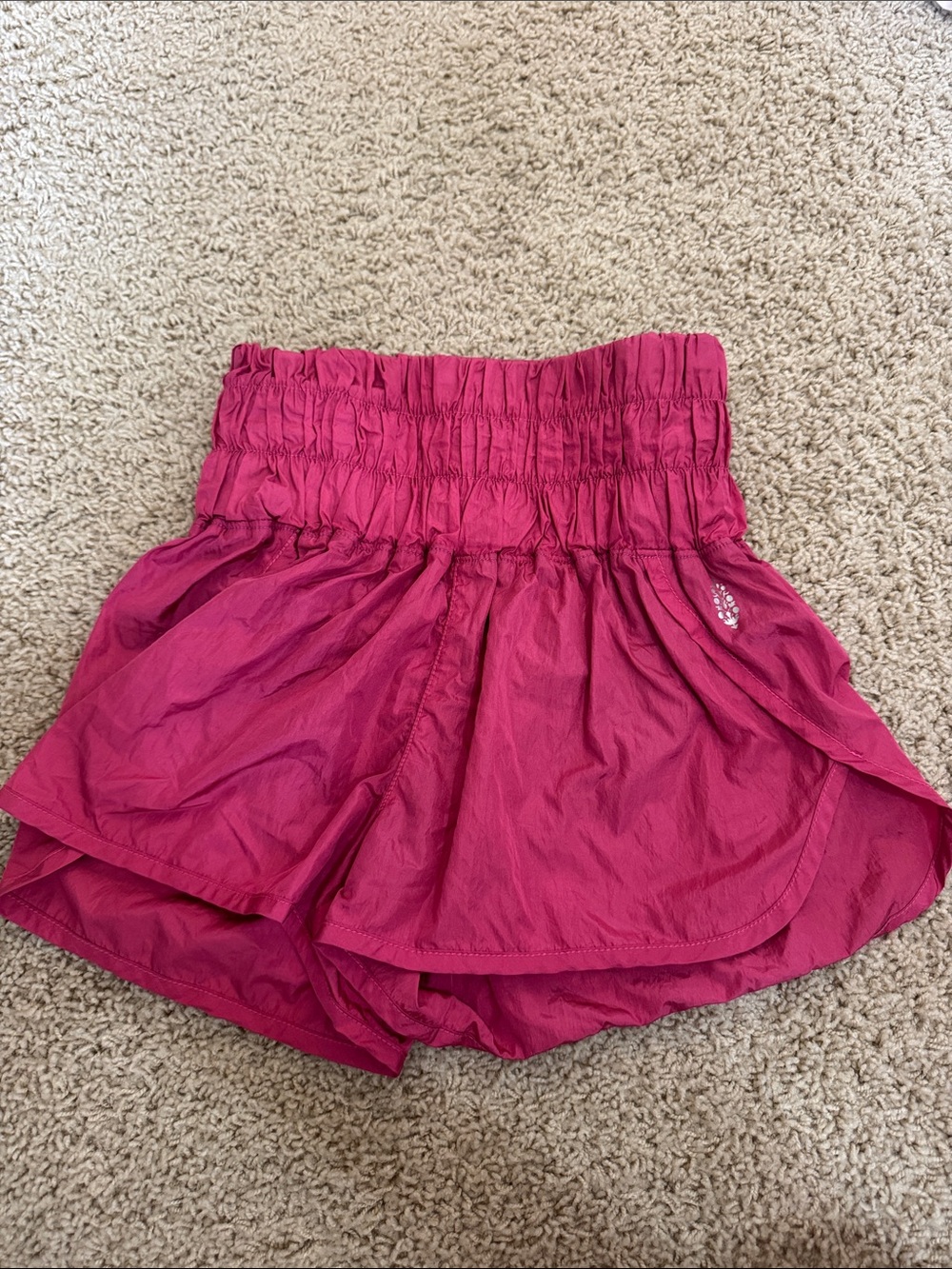 FP Movement by Free People Magenta High Waist Athletic Shorts
